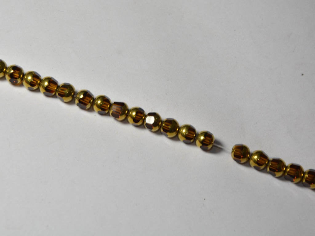 yellow-golden-designer-circular-glass-beads-8-mm