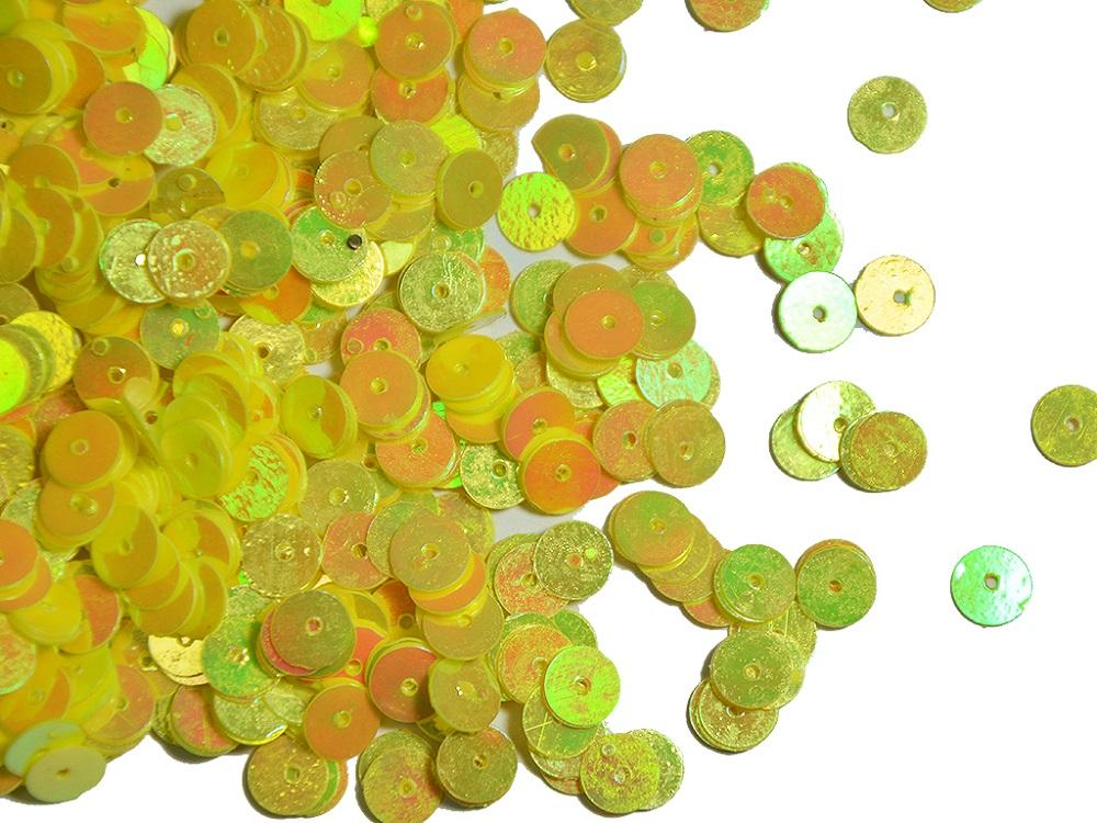 yellow-lustre-circular-plastic-sequins