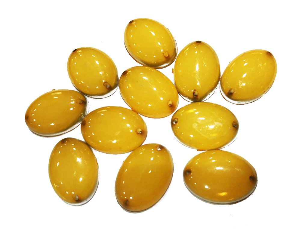 yellow-oval-opaque-opal-plastic-rubber-stones-18x13-mm