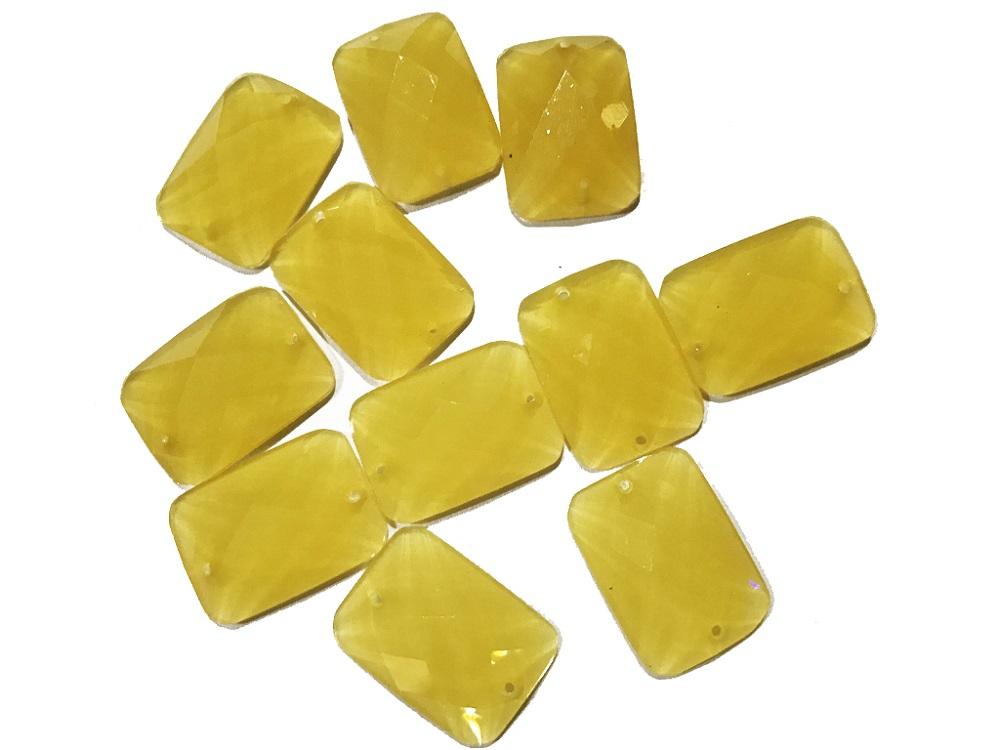 yellow-rectangular-opaque-plastic-stones-18x13-mm