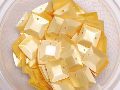 yellow-two-hole-square-plastic-sequin