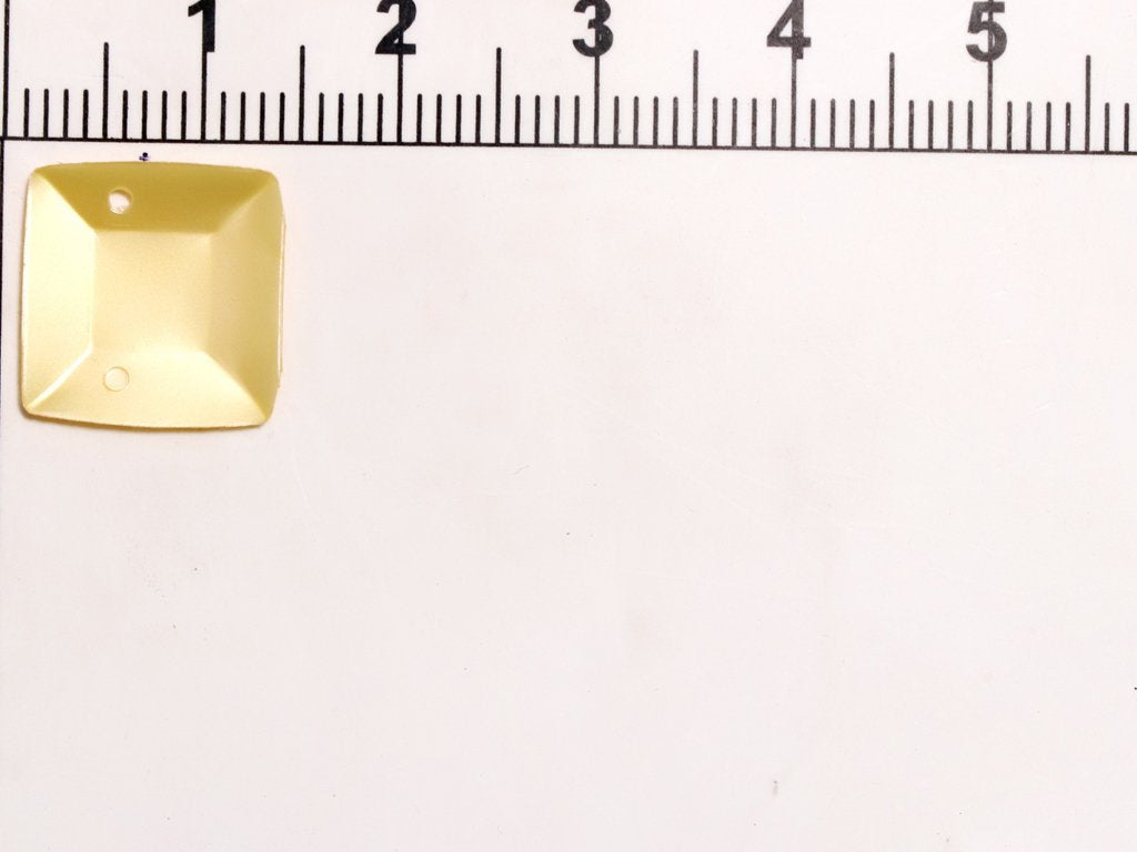 yellow-two-hole-square-plastic-sequin