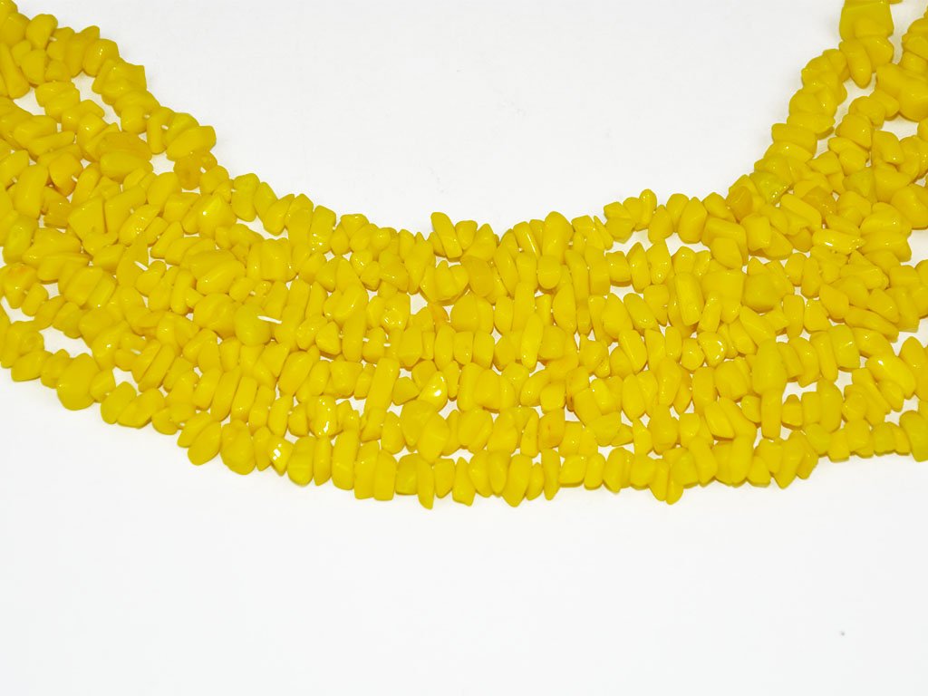 yellow-uncut-designer-glass-beads
