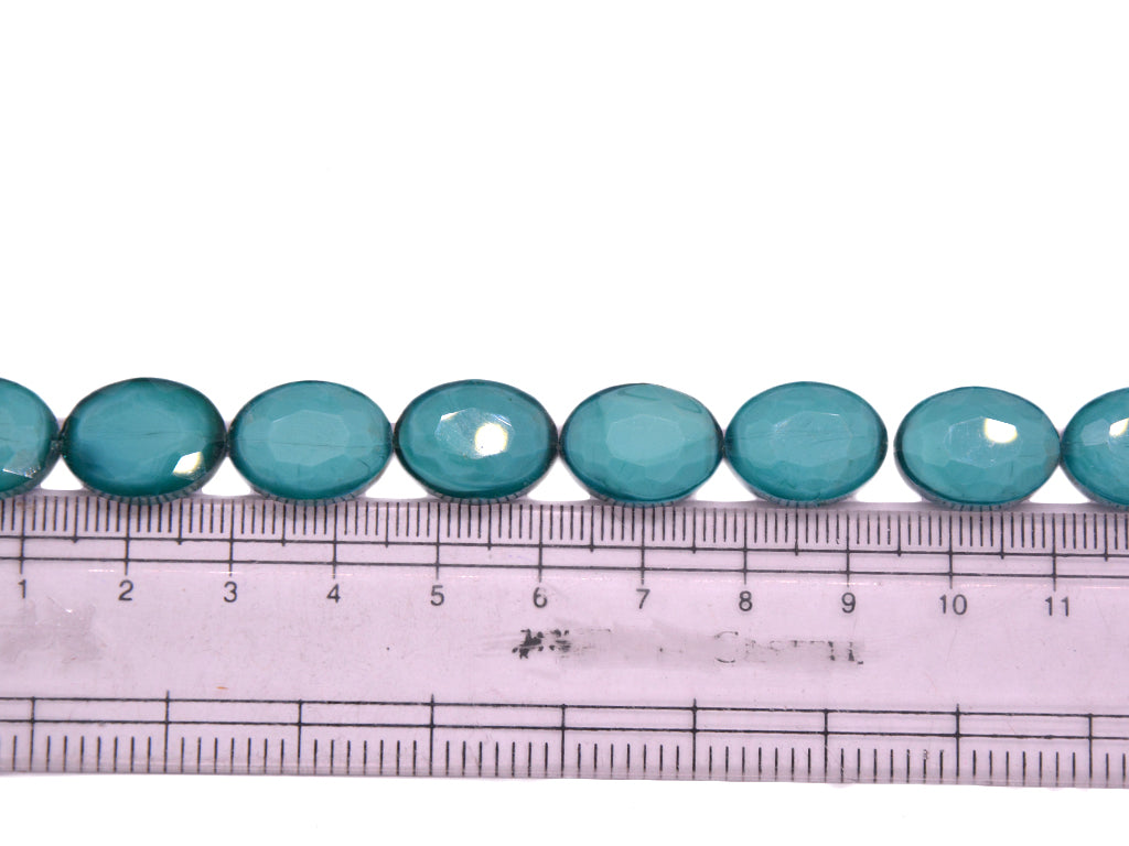 Turquoise Double Tone Designer Glass Beads