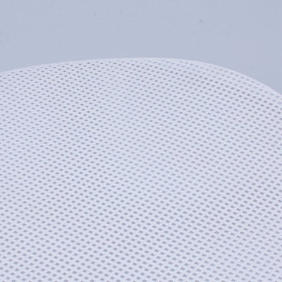 White Embroidery Canvas Mesh Plastic Sheets