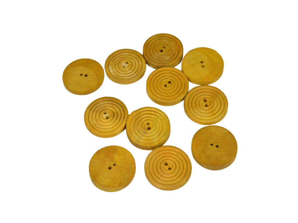 Geometric Circles 2 Hole Wooden Buttons 1