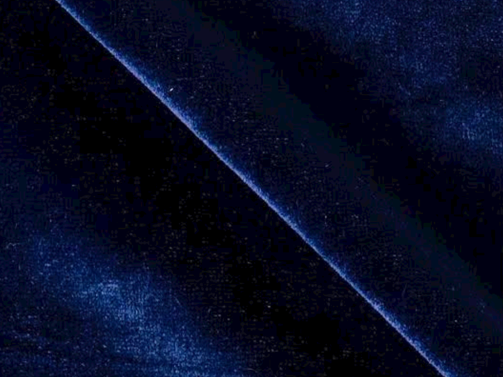 Navy Blue Plain Viscose Micro Velvet Fabric