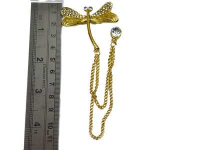 Golden Designer Brooch 2