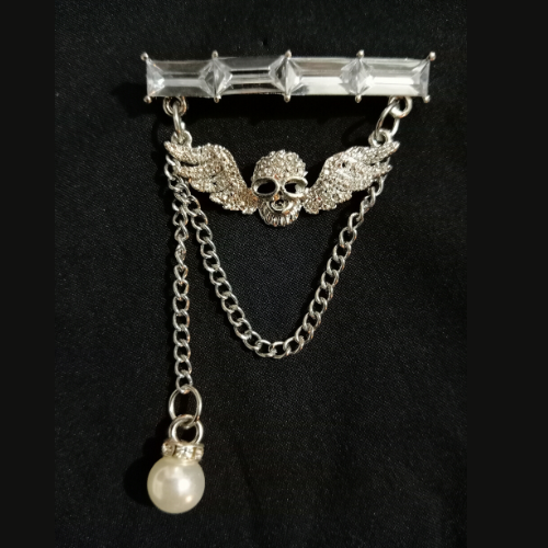 silver-skeleton-design-chain-brooch