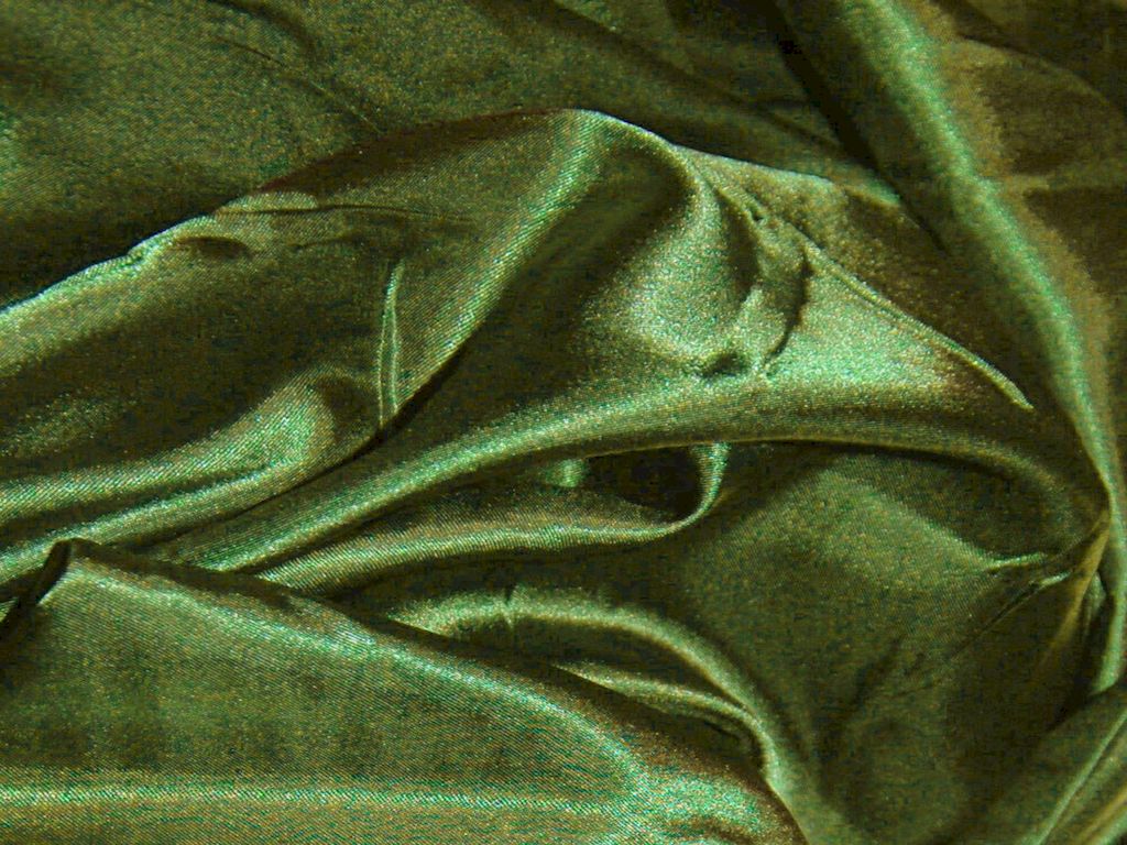 Olive Silky Plain Japan Satin Fabric