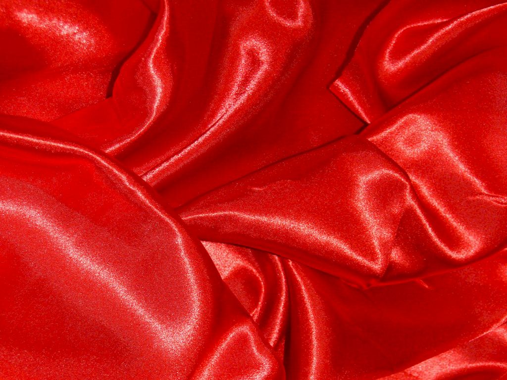 Crimson Red Silky Plain Japan Satin Fabric