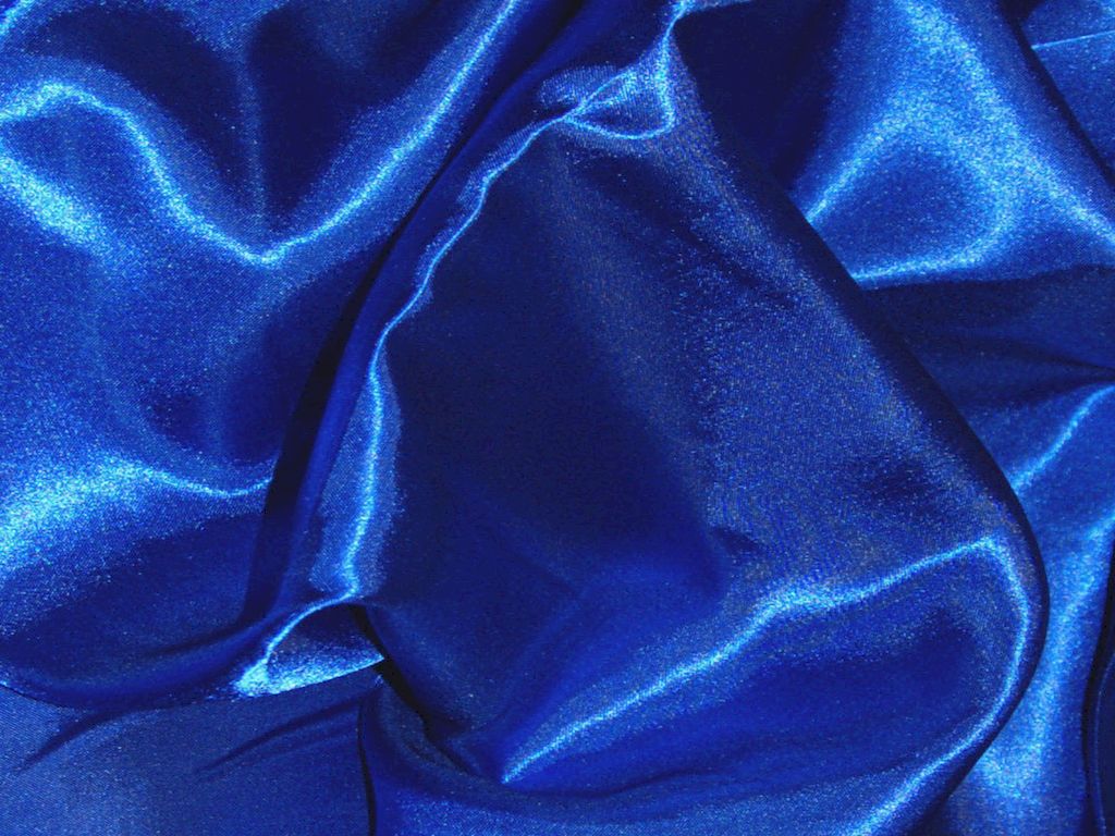 Royal Bule Silky Plain Japan Satin Fabric
