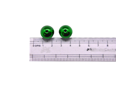 Green Circular Plastic Acrylic Beads 14mm -1