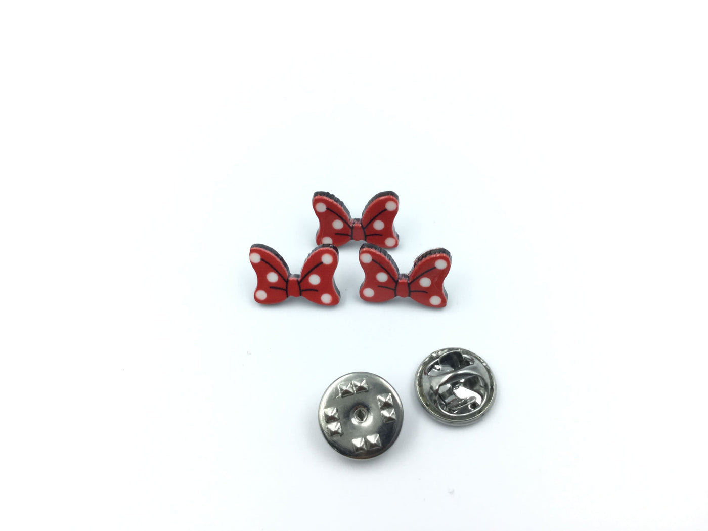 Butterfly Shape Metal Red Clip