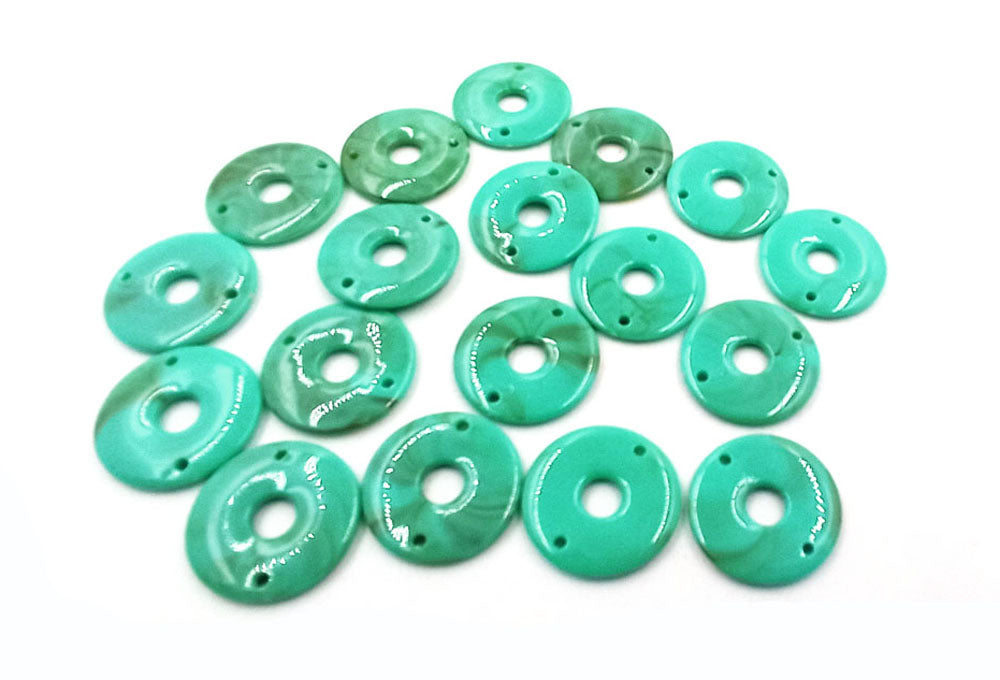 cyan-blue-flat-ring-resin-beads