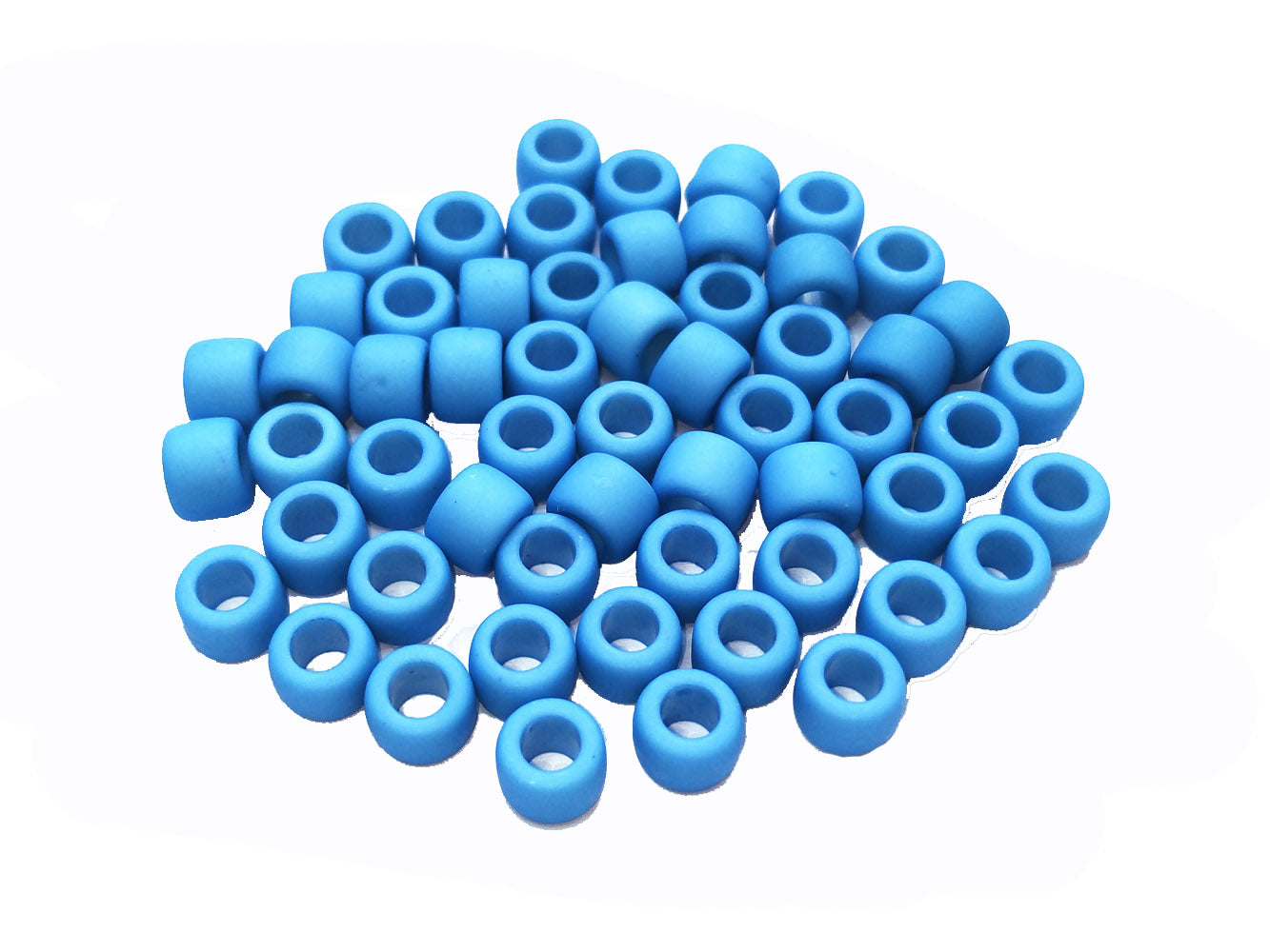 Blue Round Spacer Beads