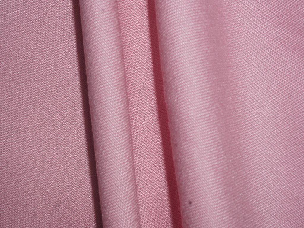 Baby Pink Cotton Poly Fabric