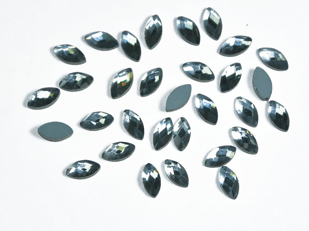 Dark Gray Eye Glass Stones