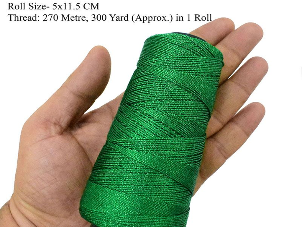 emeraldgreenmetallicembroideryzarithread