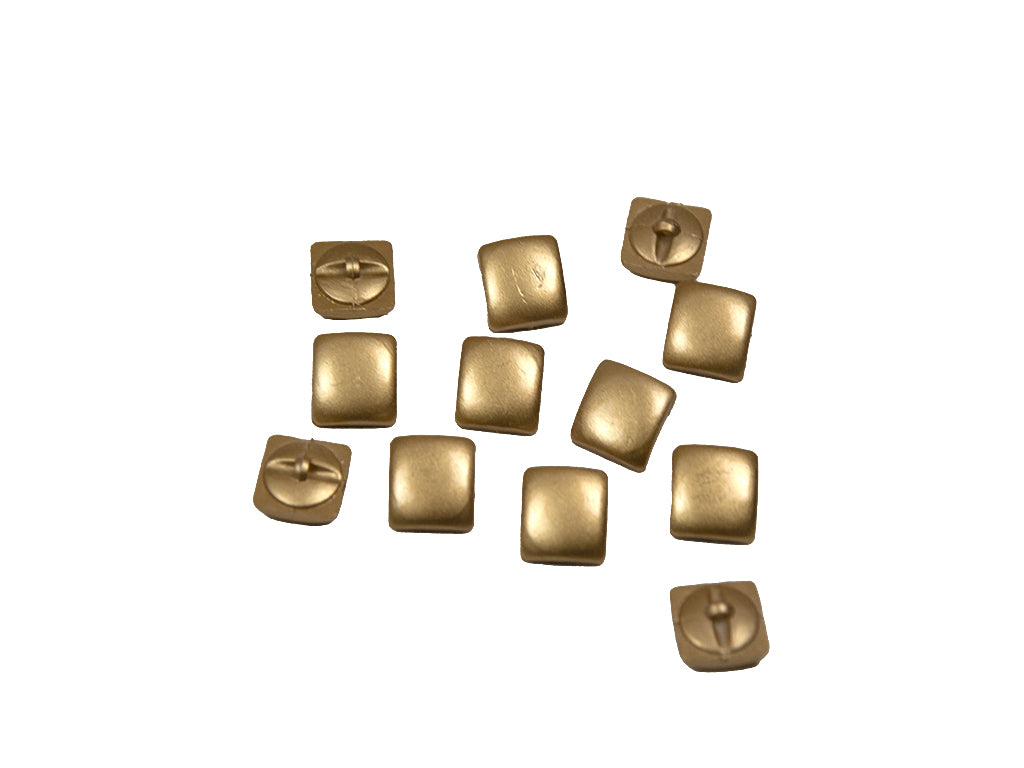 Golden Square High Gloss Acrylic Buttons