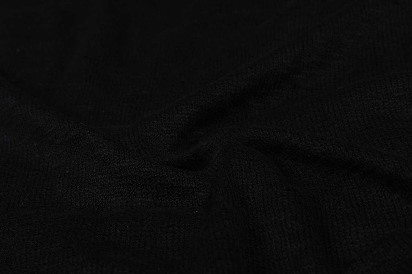 Black Knitted Fabric1