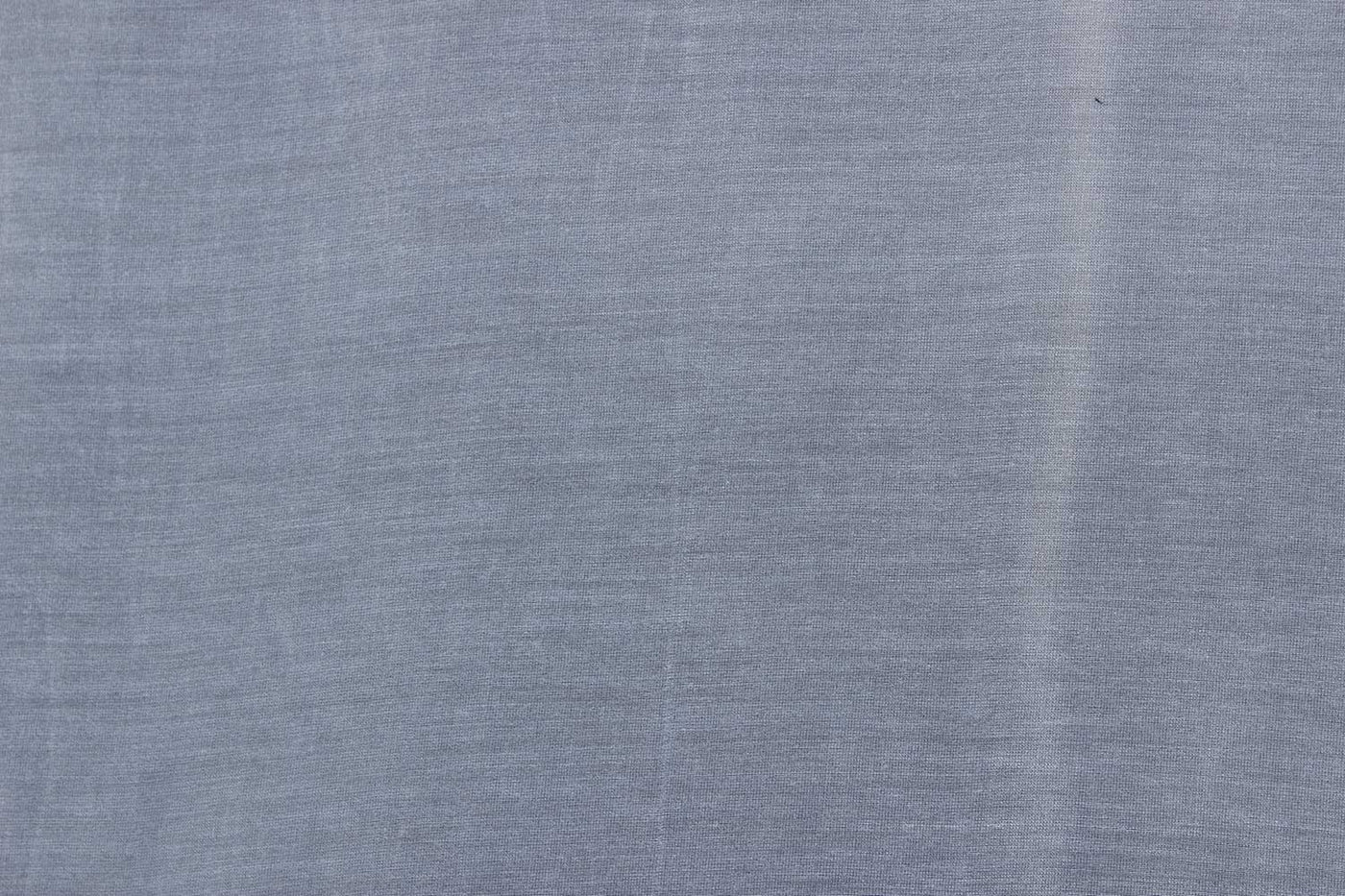 Grey Cotton Silk Plain Chanderi Fabric