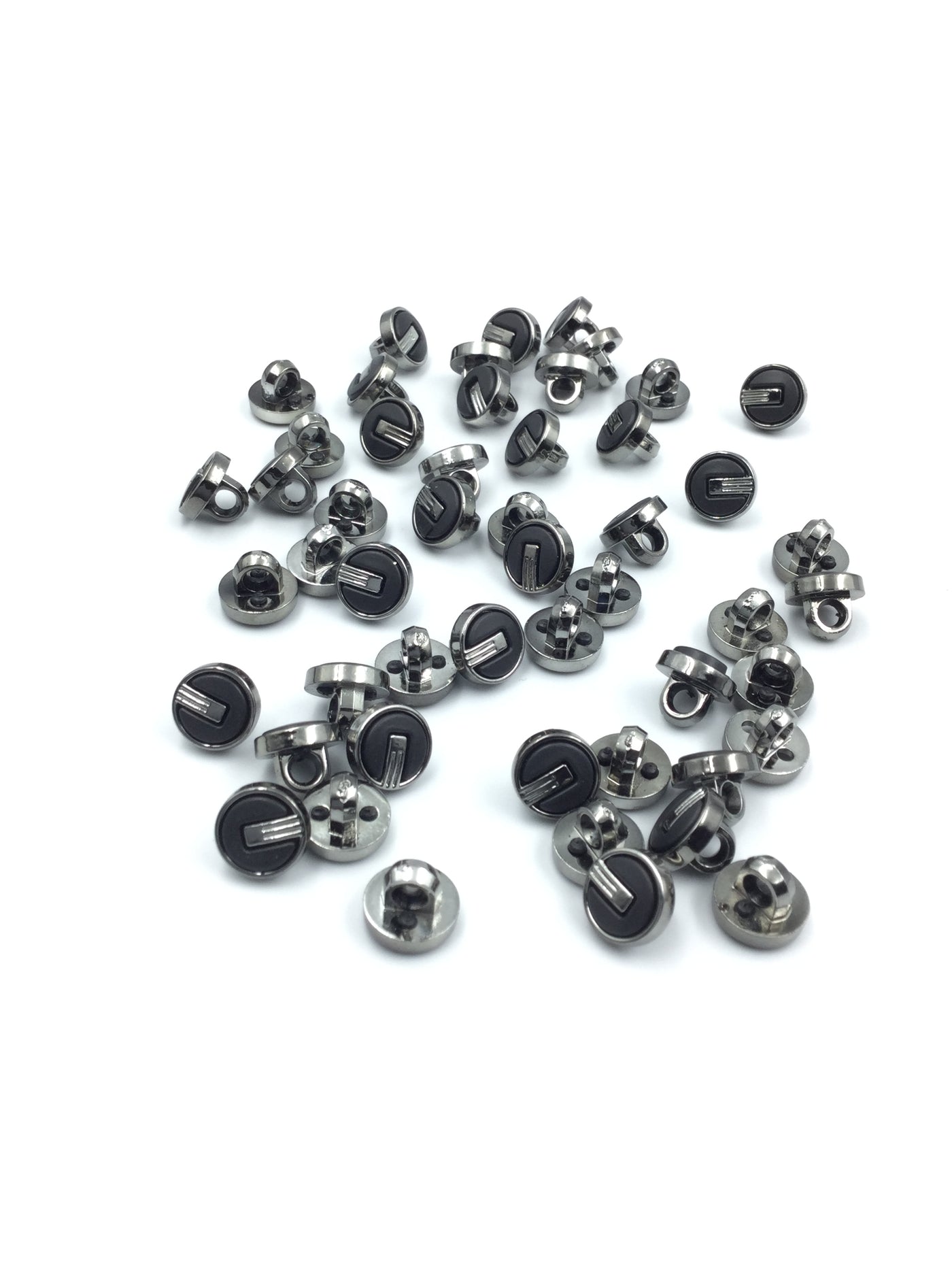 Small Polyster Black 16L Downhole Buttons