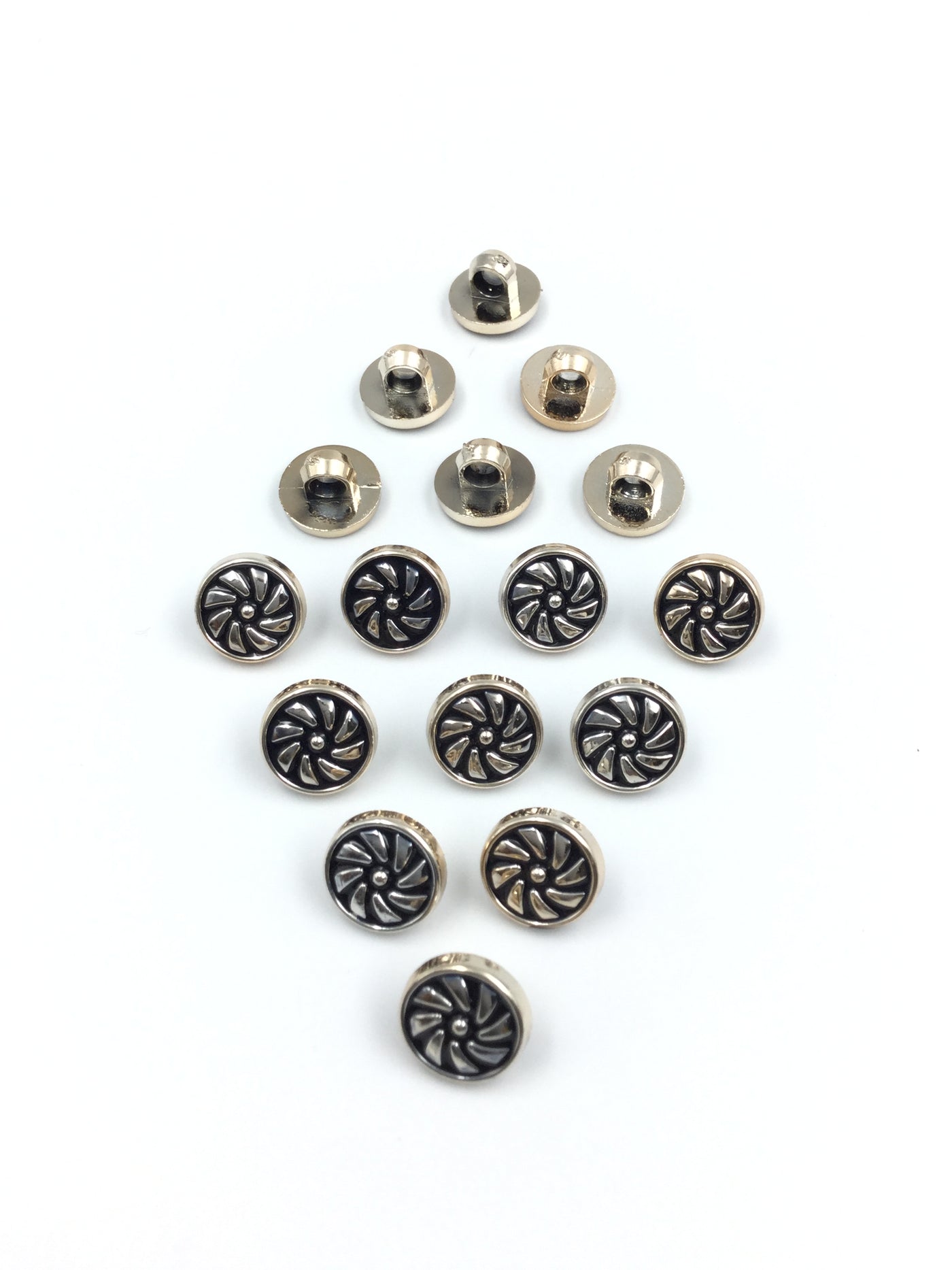 Small Size Round Shape Golden 18L Downhole Buttons