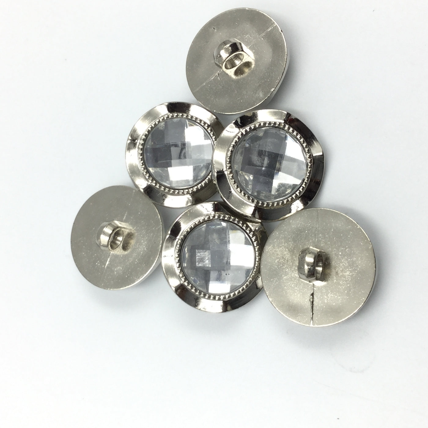 Silver Unique Designed Buttons