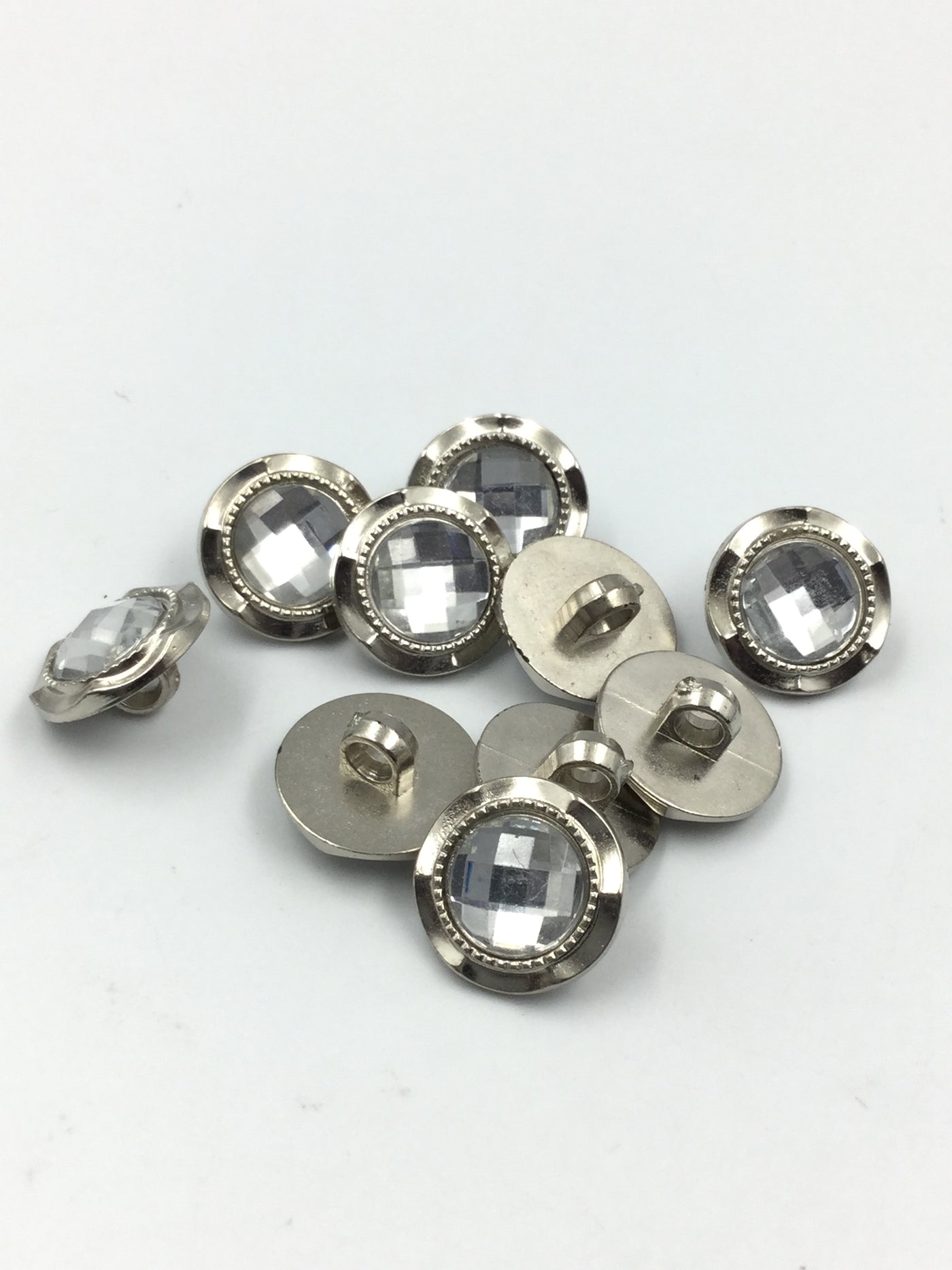 Silver Unique Designed Buttons