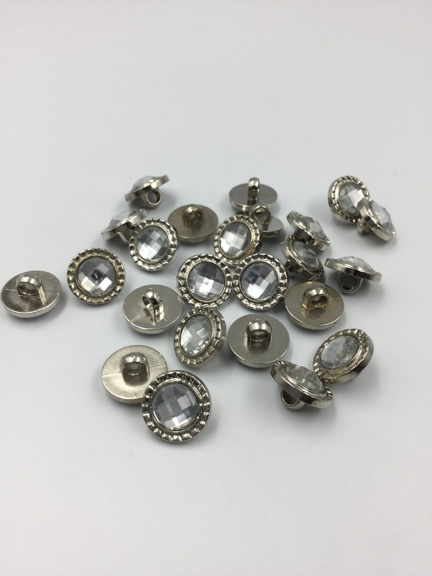 Silver Unique Designed Buttons