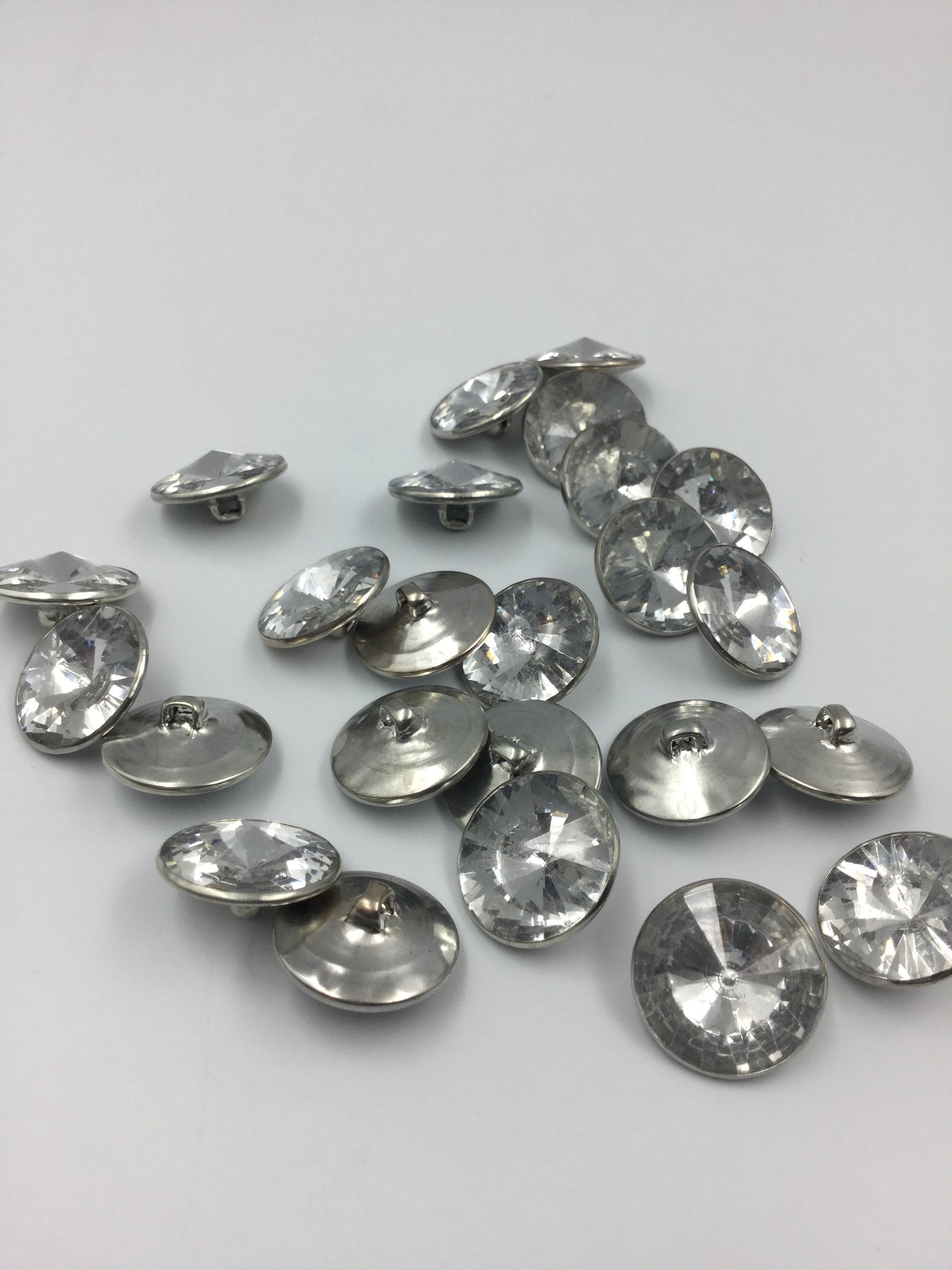 Silver Unique Designed Buttons