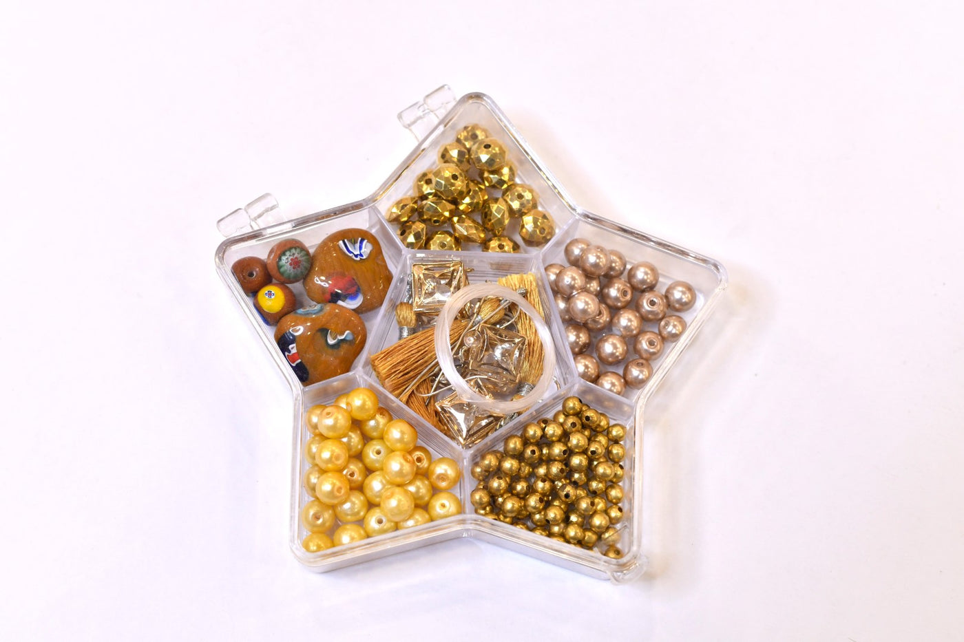 Yellow & Golden Jewellery DIY kit