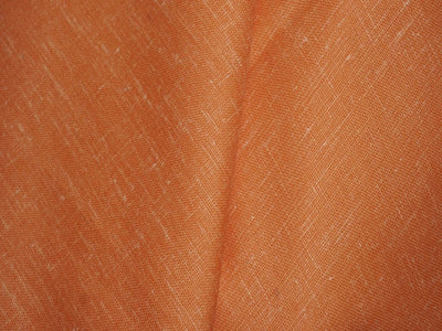 Orange Poly Cotton Fabric