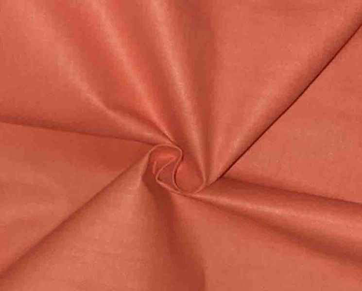 Carrot Colour Dyed Cotton Fabric