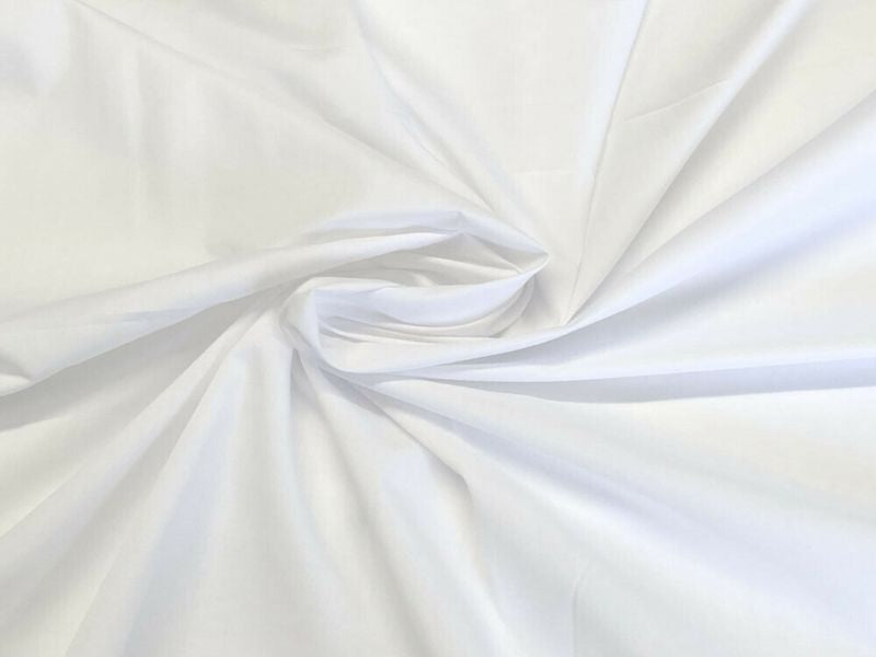 whitepurecottonpoplinfabric