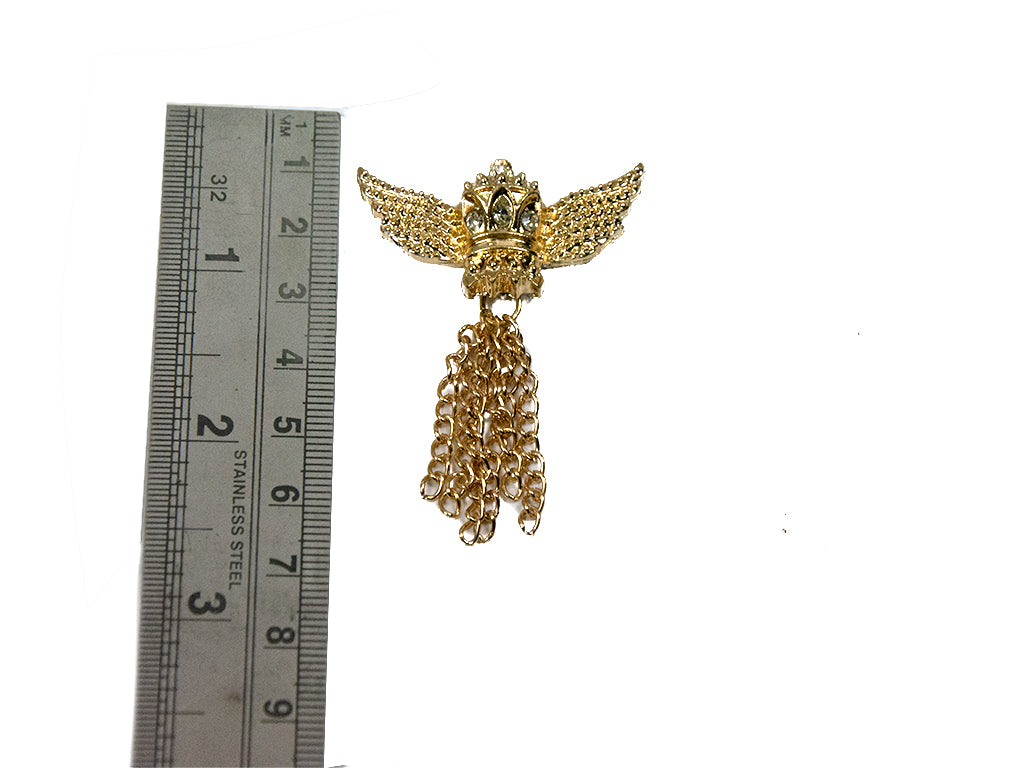 Golden Designer Brooch 12