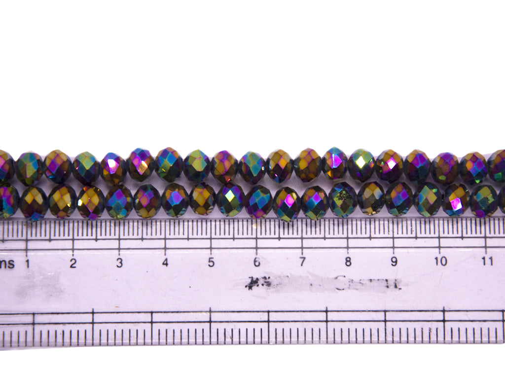 Multicolour Double Tone Crystal Beads 1