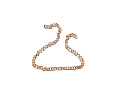 rosegoldcolormetalchain5mm