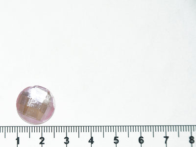 Light Pink Circular Glass Stones 1