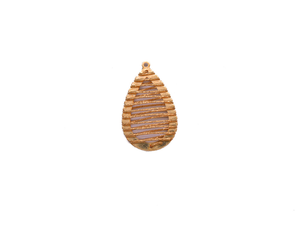 Golden Drop Metal Pendants