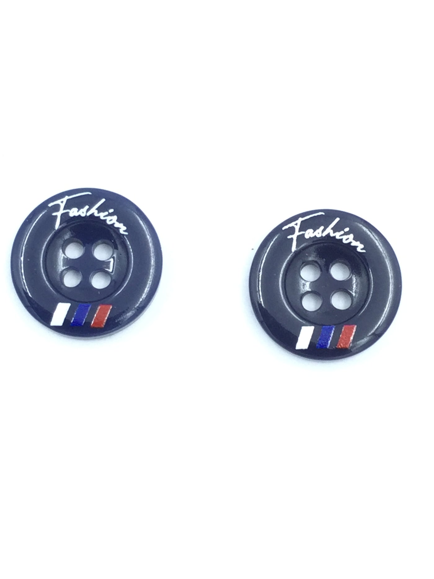 Blue Plastic buttons