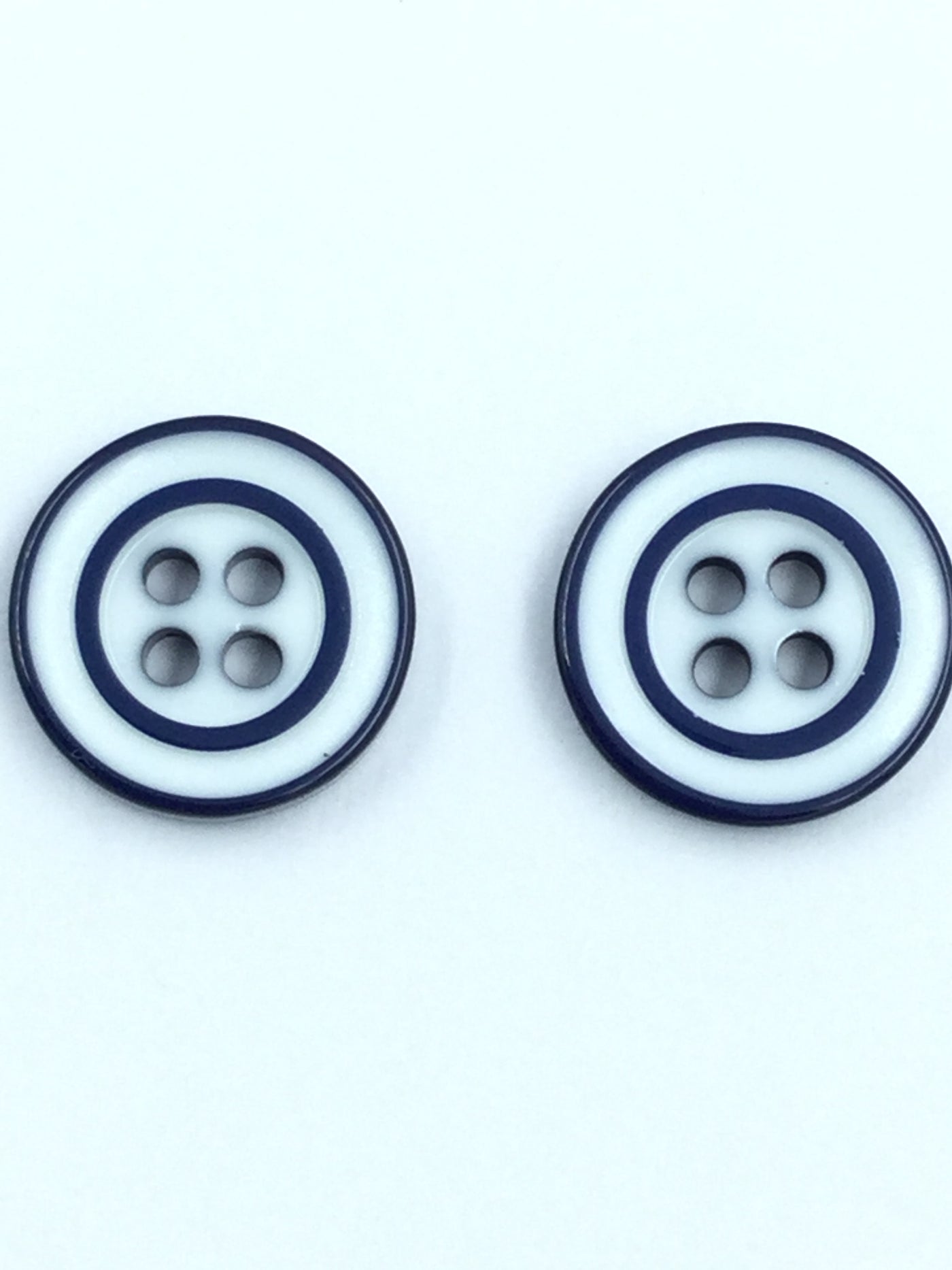 Blue Line 4 hole plastic buttons