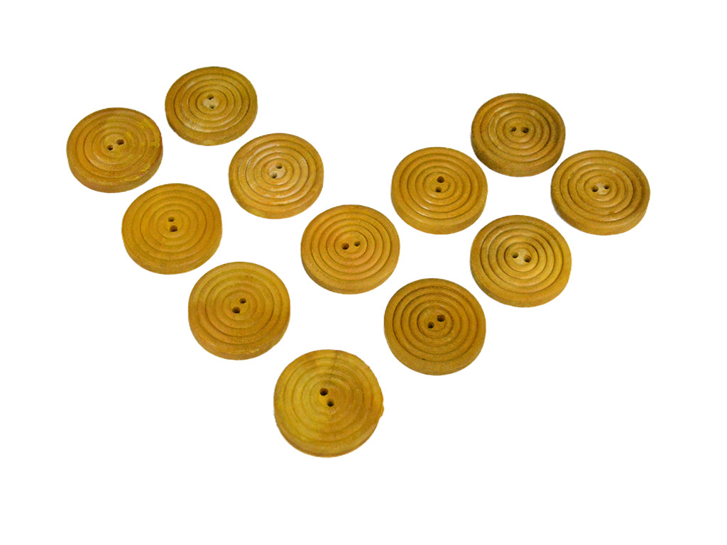 Geometric Circles 2 Hole Wooden Buttons 1