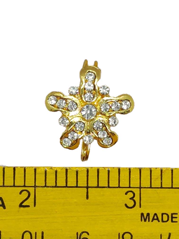 Golden Designer Brooch