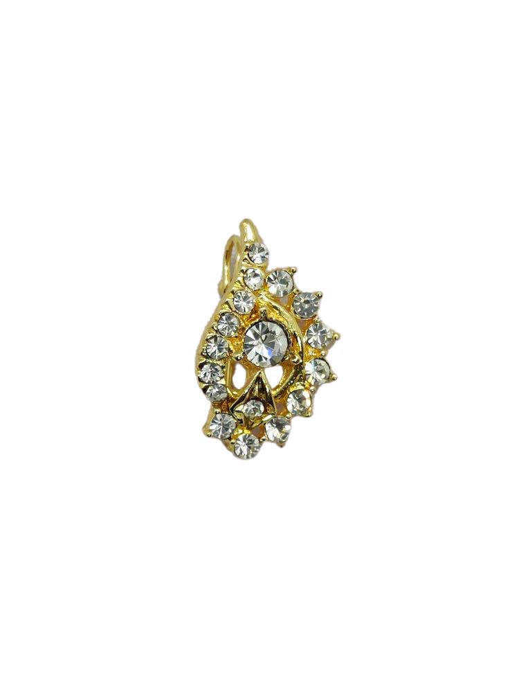 Golden Designer Brooch