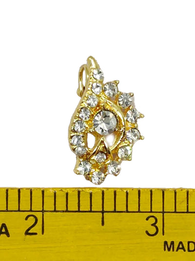 Golden Designer Brooch