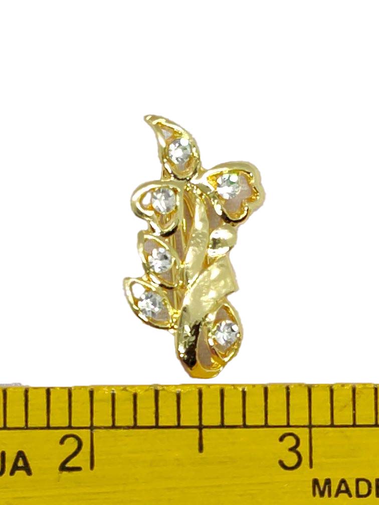 Golden Designer Brooch