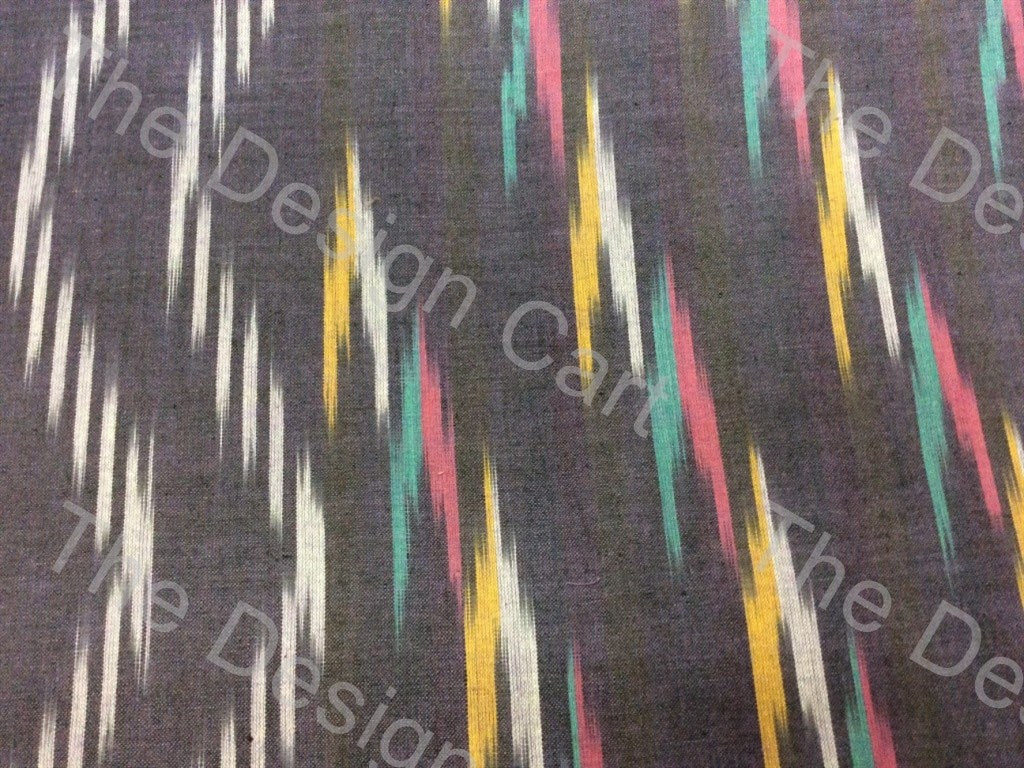 multicolour-zigzag-waves-design-cotton-ikat-fabric