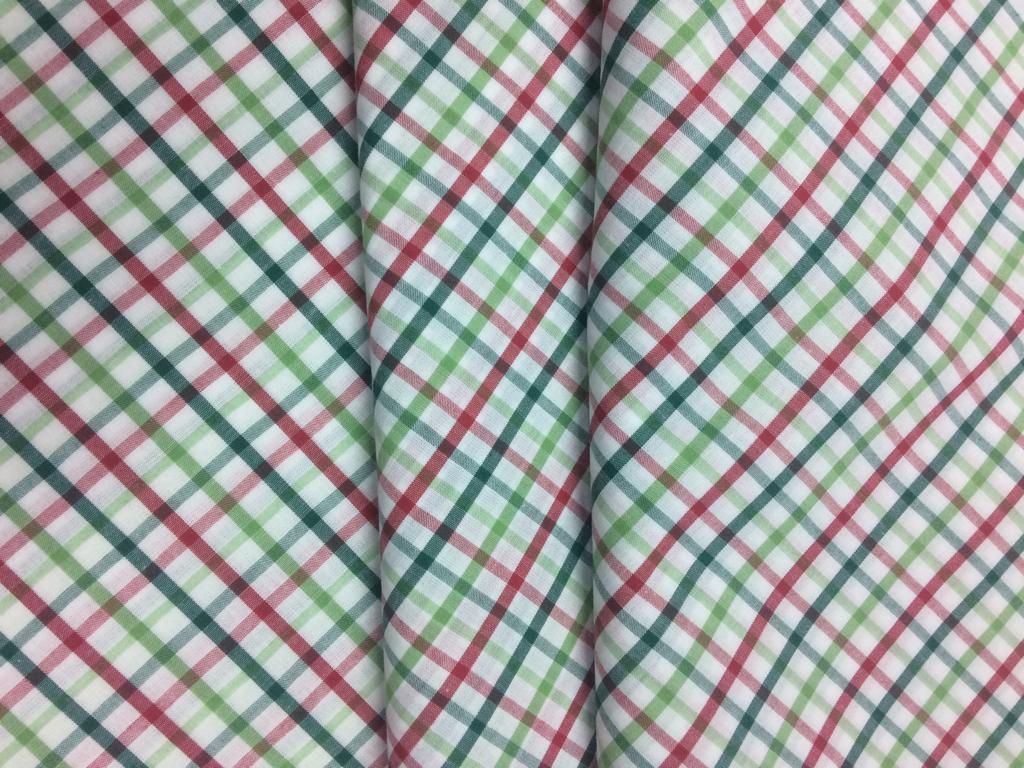 multicolour-green-pink-checks-yarn-dyed-cotton-fabric